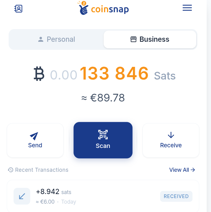 Wallet credit